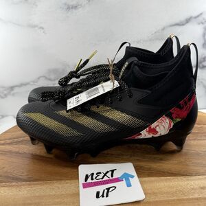 Mens size 8.5-Adidas Adizero Impact Speed Coronation Black Rose Football Cleats